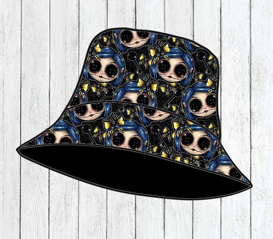 Chapéu de Sol Criança Coraline - Por Encomenda