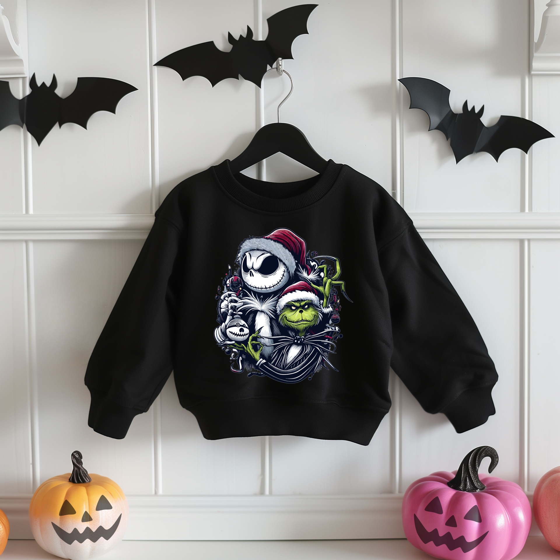 Sweat-shirt Jack & Grinch - Adulto