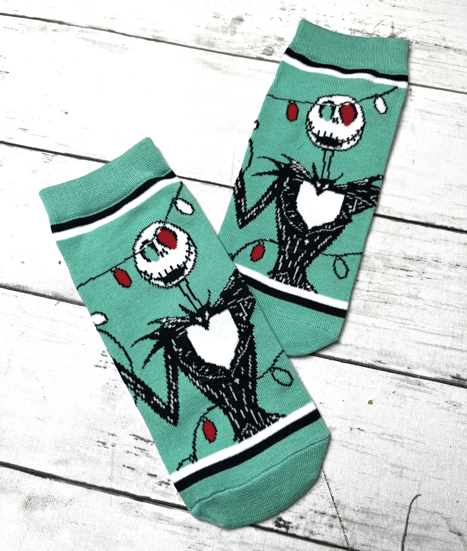 Meias Pézinho Christmas Jack