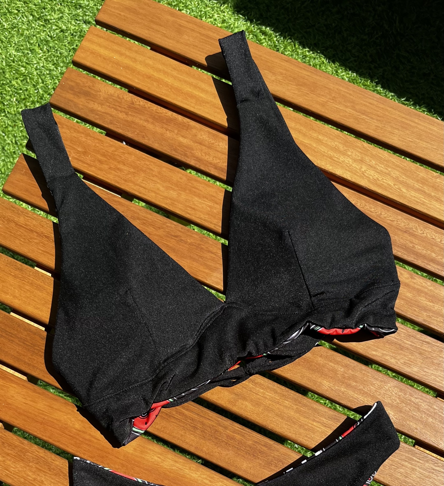 Soutien Bettie Wavy Checks - Por encomenda