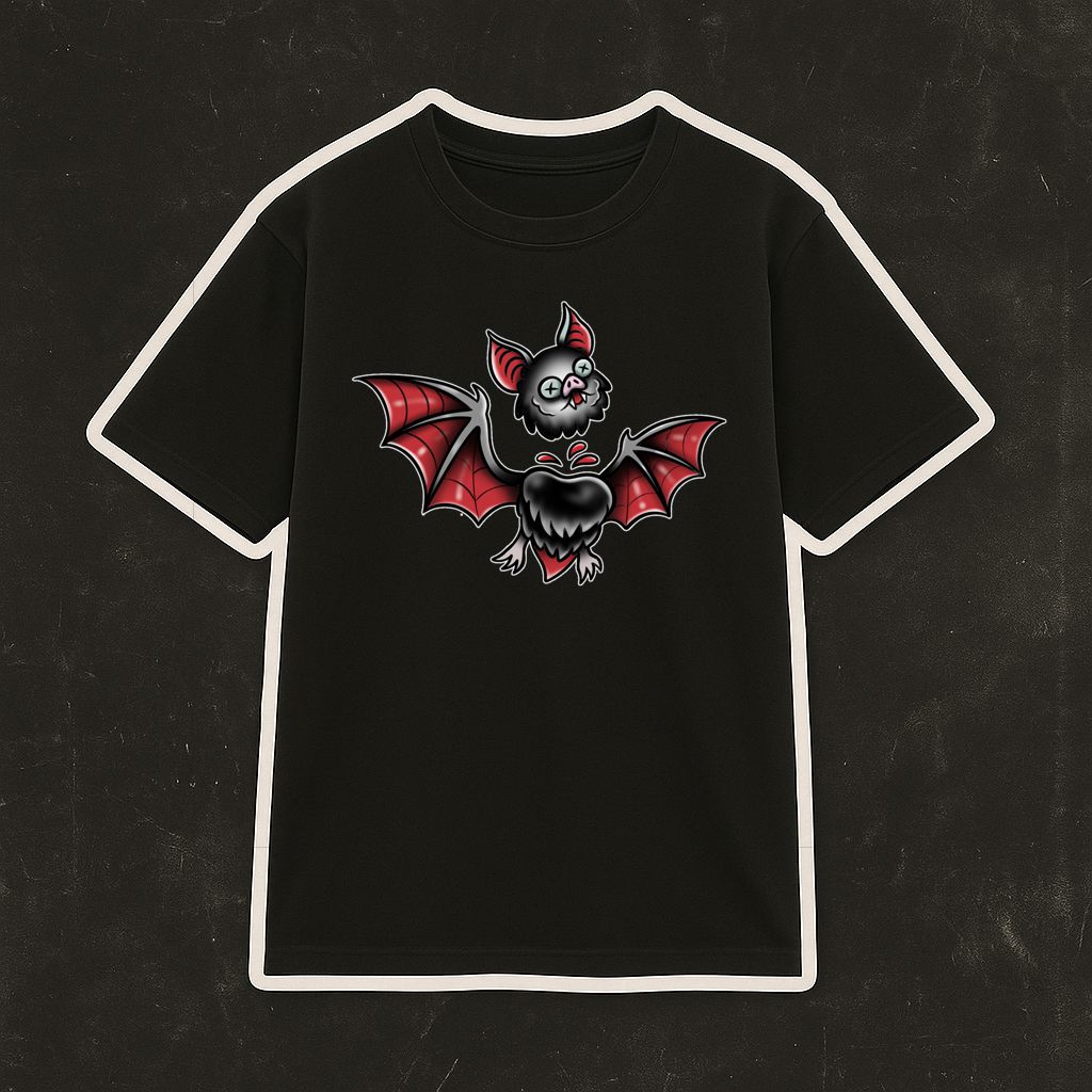 T-shirt Bat Ozzy - Criança