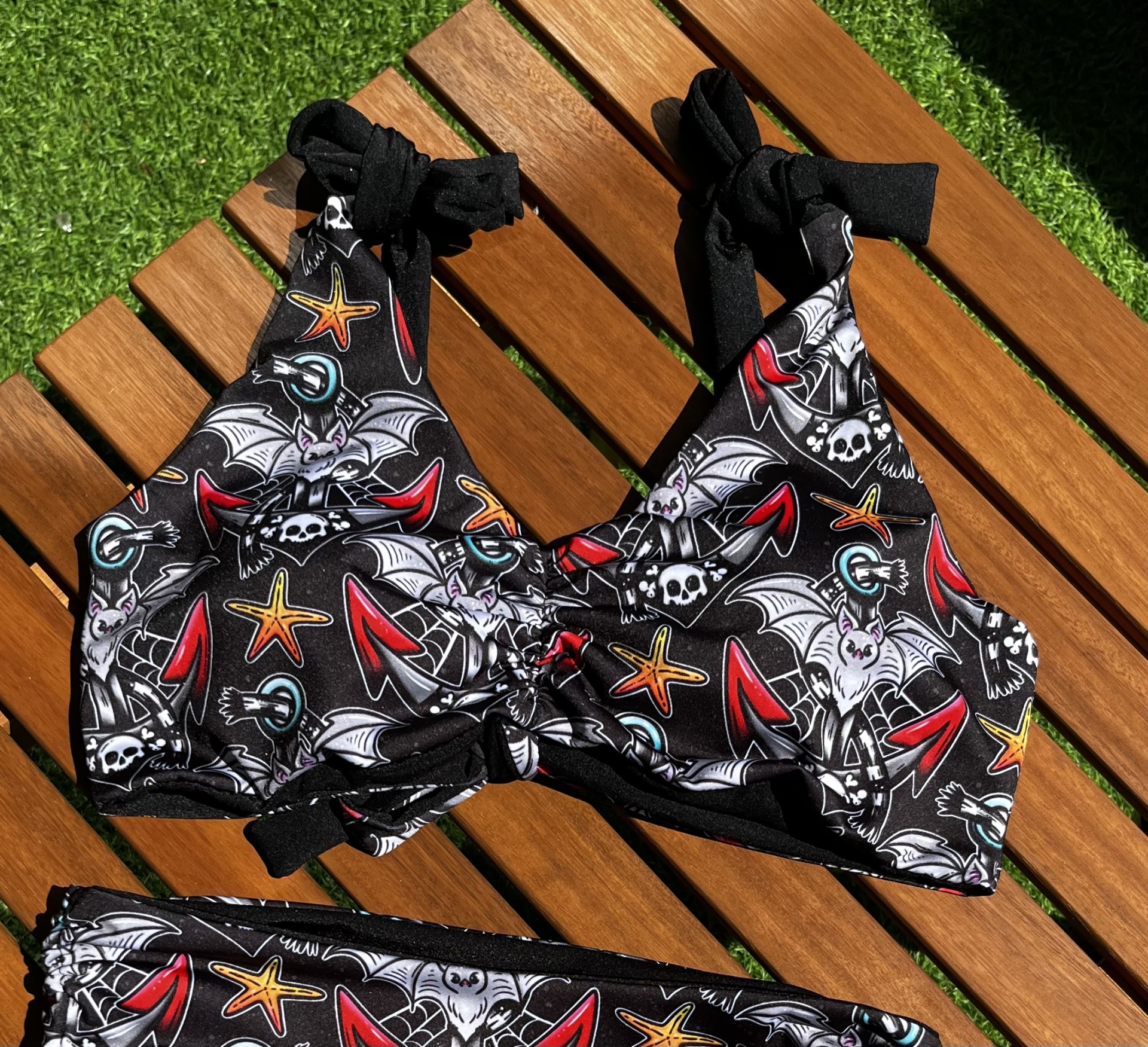 Soutien Jackie Wavy Checks - Por encomenda