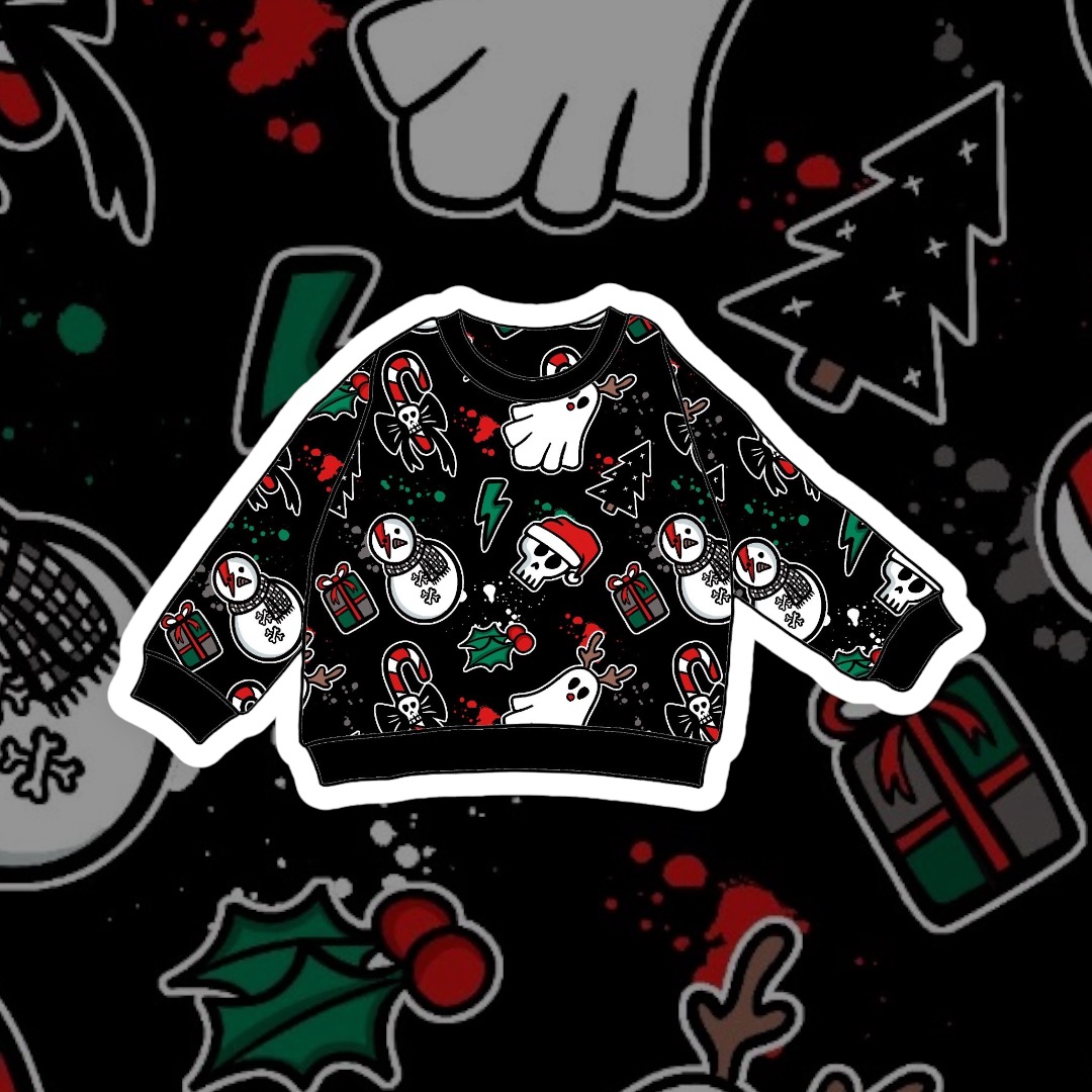 Sweat-Shirt Punky Christmas - Adulto