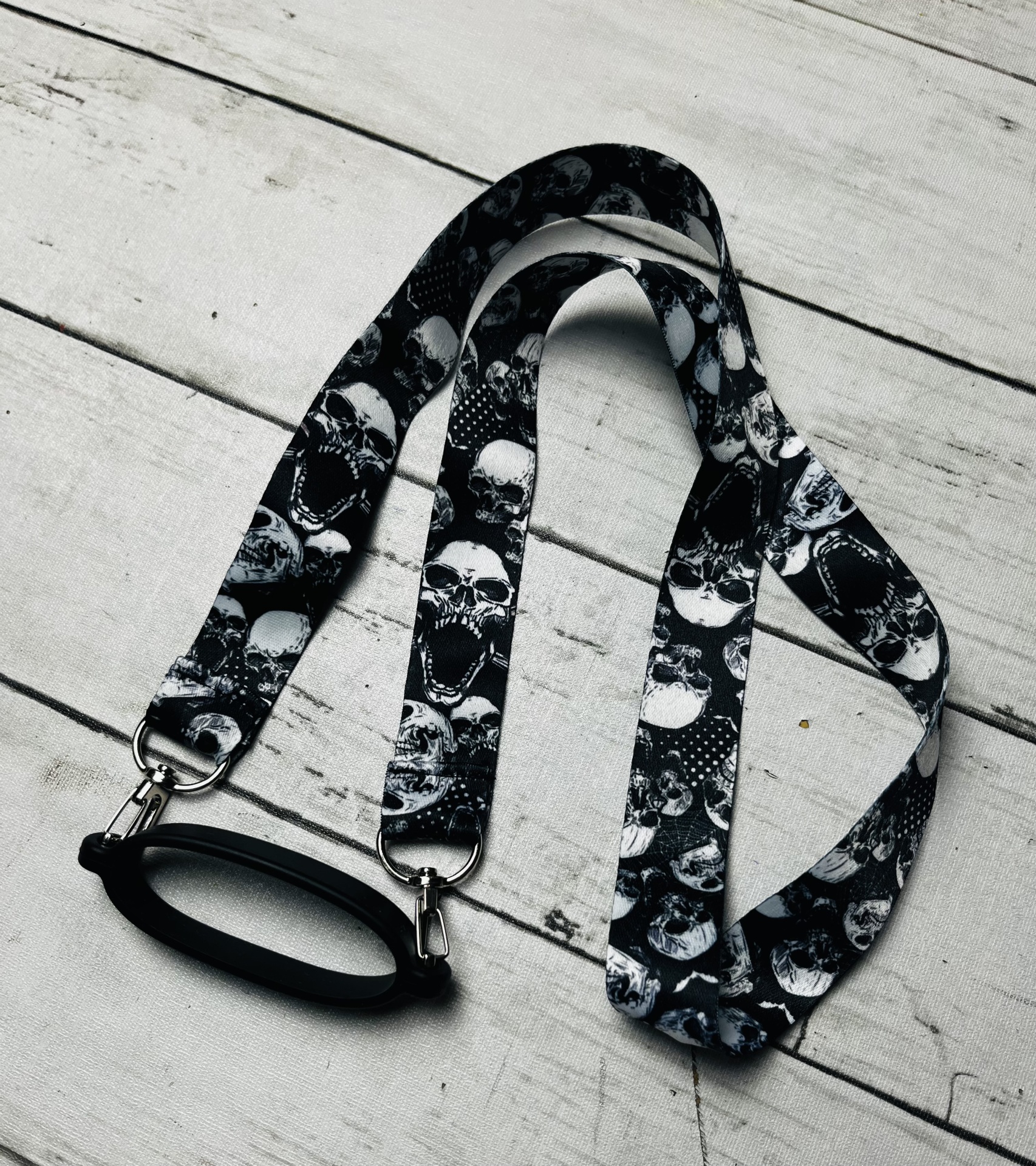 Fita Porta-Copos - Caveiras