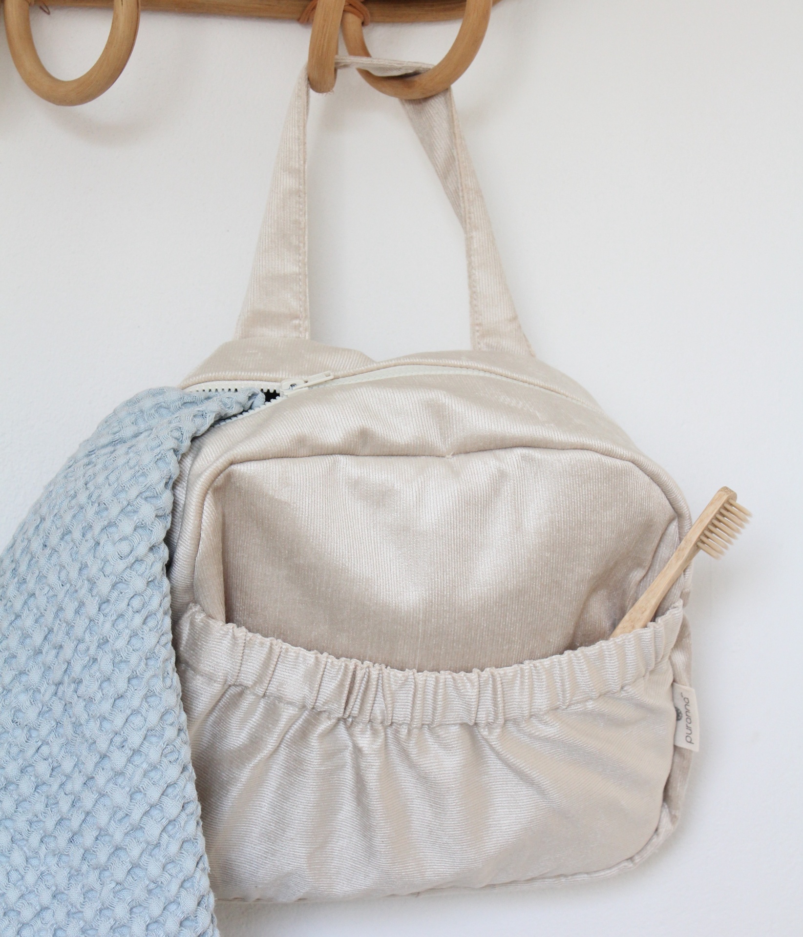 Bolsa de Viagem Bombazine Bege