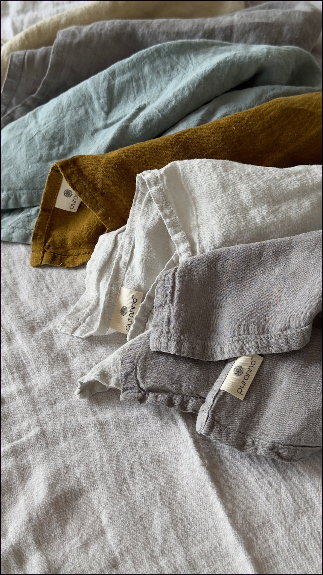 Guardanapos 100% Linho Ocean (Pack de 2)