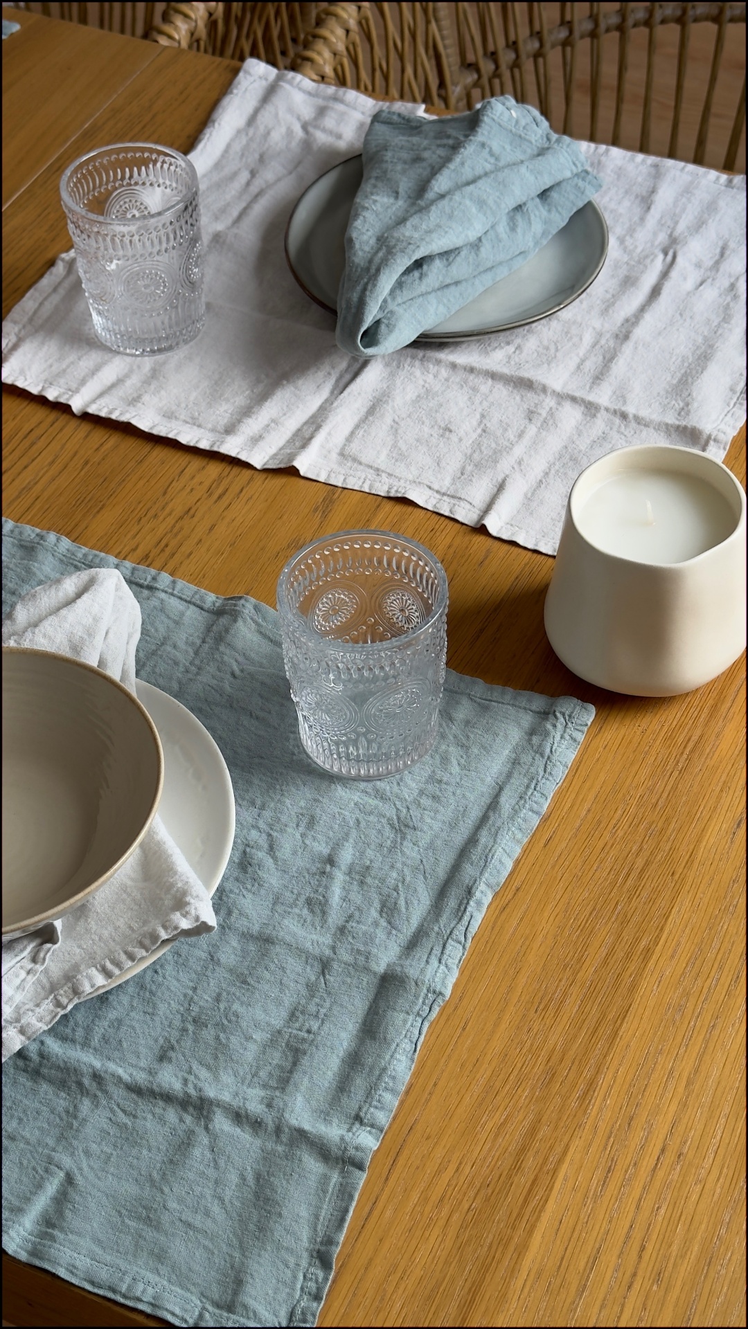 Guardanapos 100% Linho Ocean (Pack de 2)