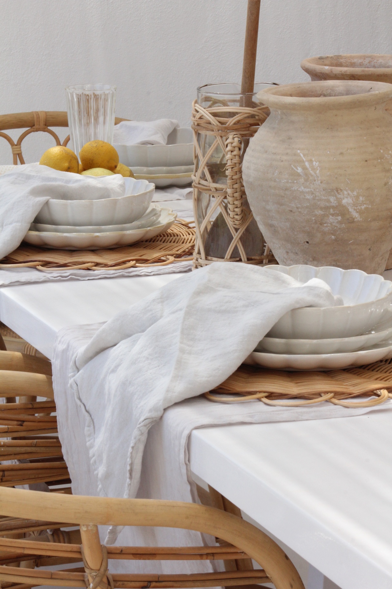 Guardanapos 100% Linho Light Grey (Pack de 2)