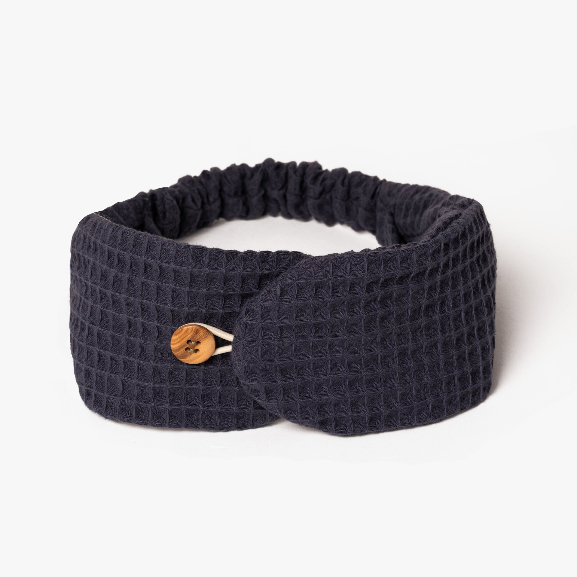 Fita do Cabelo Azul Marinho