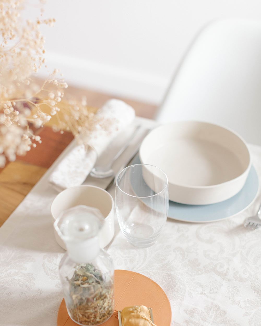 Toalha de Mesa em Tecido Resinado