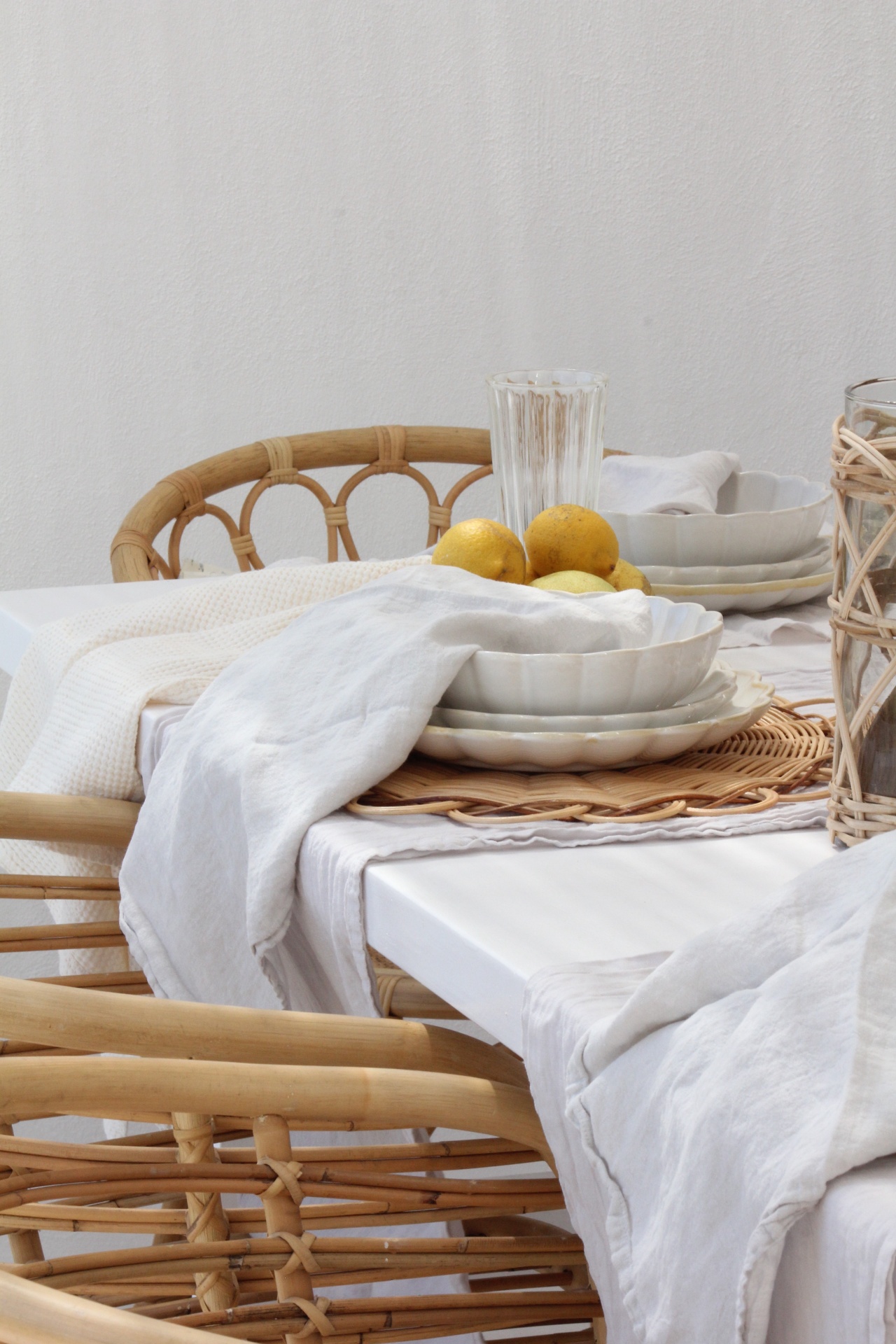 Guardanapos 100% Linho Light Grey (Pack de 2)