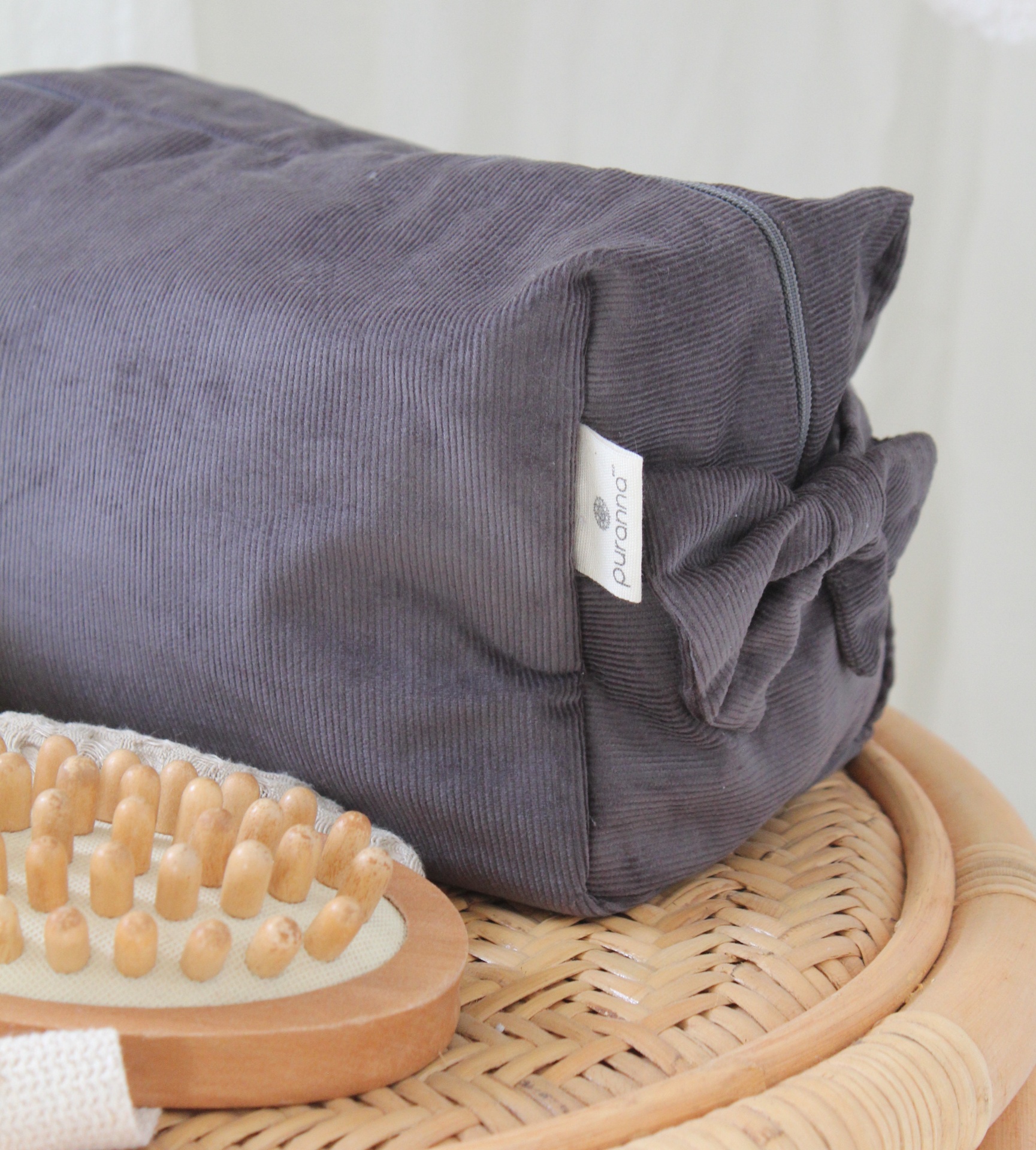 Necessaire Bombazine Cinzento