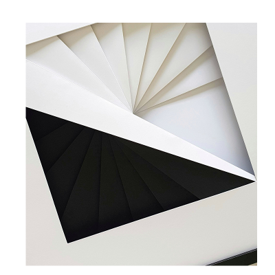 ESCADA Wall Art | Arte em Papel | Preto | Branco
