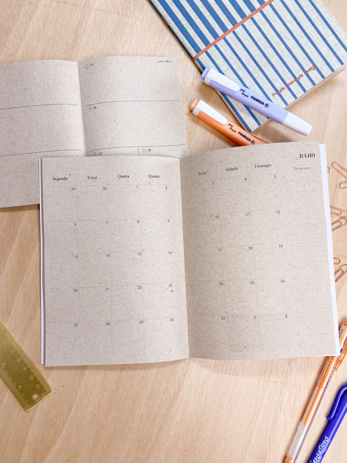 Agenda Mensal 2026 🍂 My Favorite Season