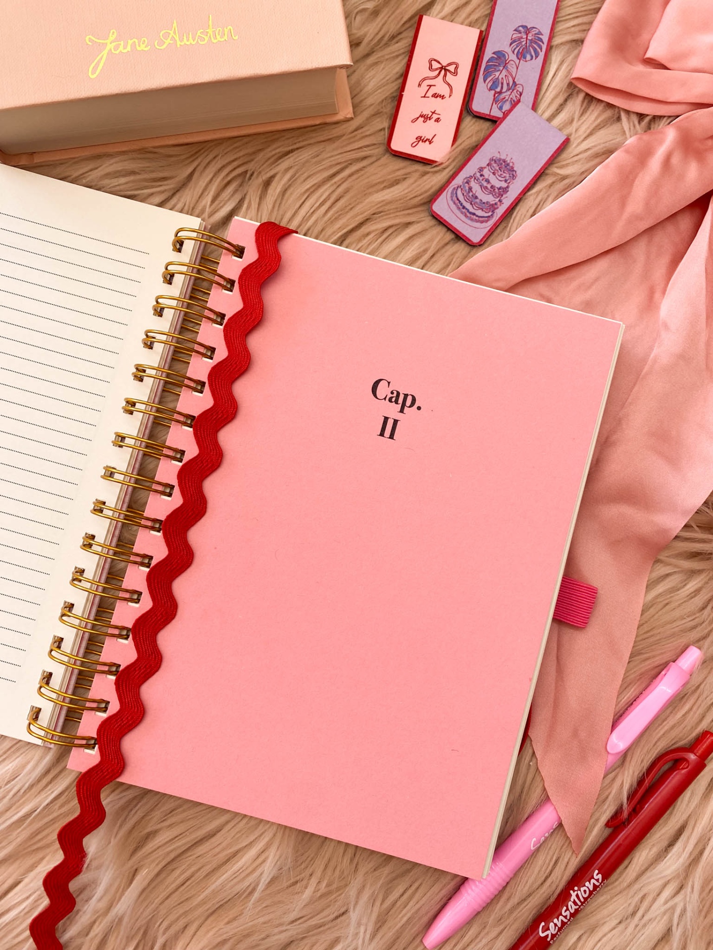 Planner Literário 🎀 If I was a Girl in a Book