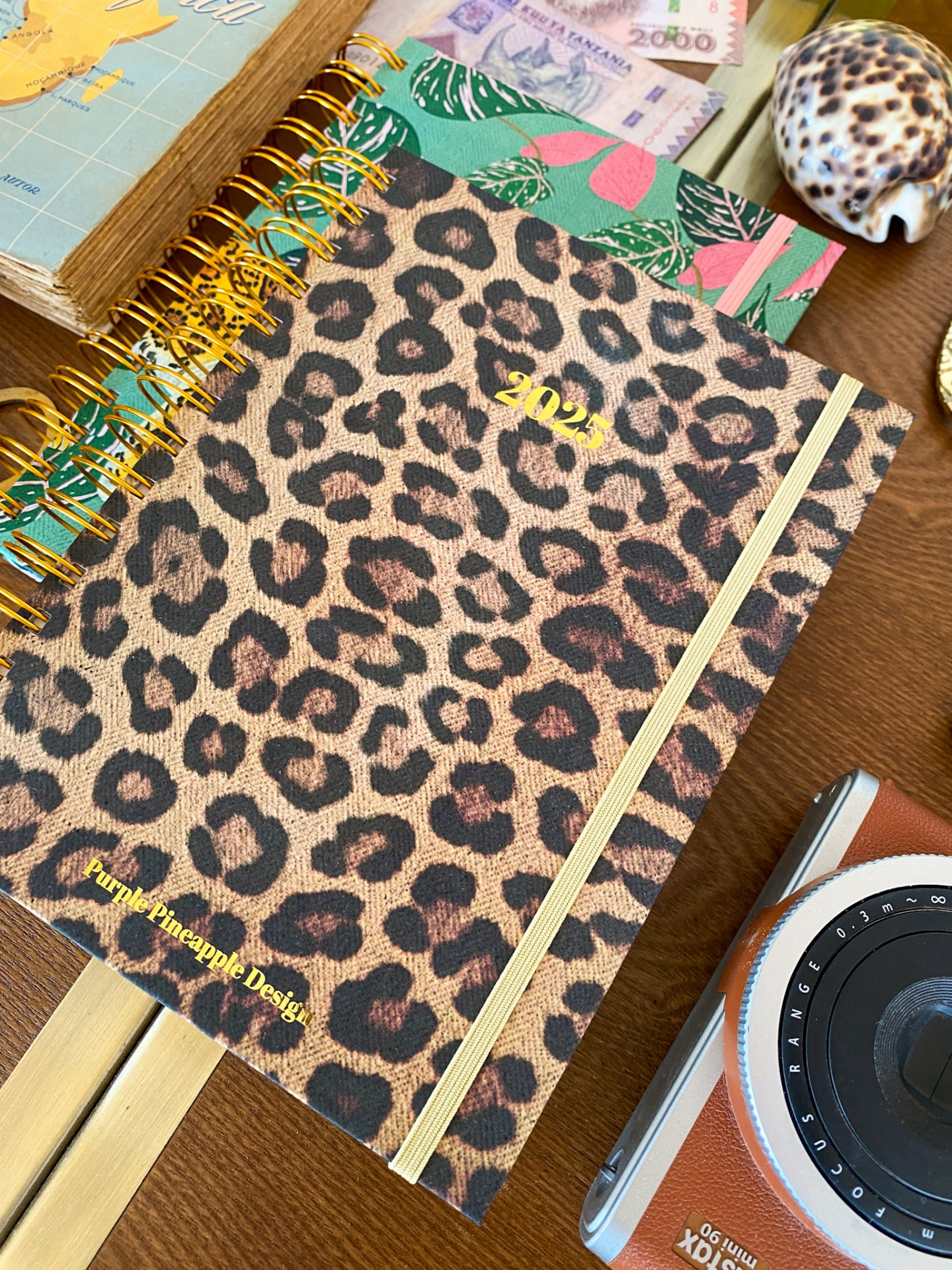 Agenda Diária 2026 ✨ Leopardo 🐆 A4 e A5