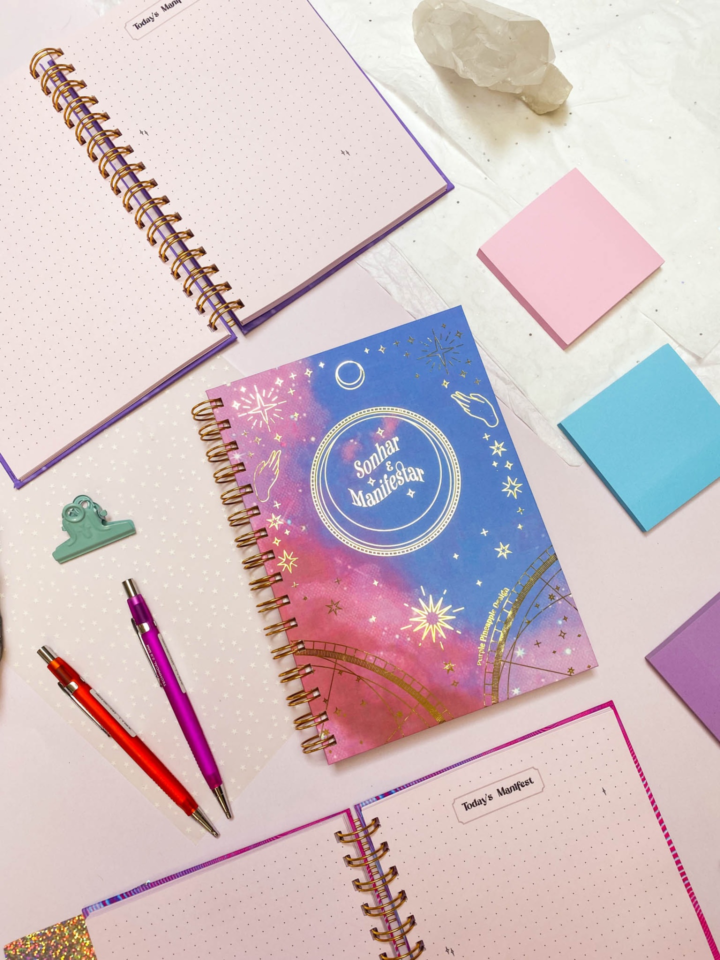 ✩ Caderno Sonhar & Manifestar ✩