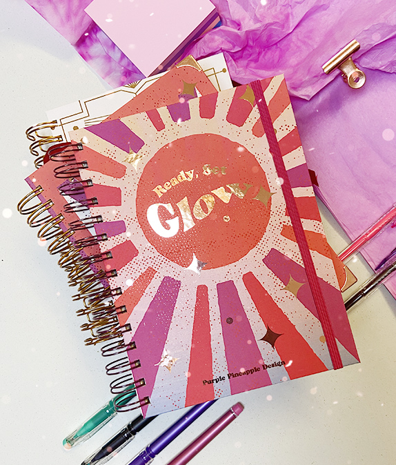 Caderno Glow ✨ Bullet Extra ✨