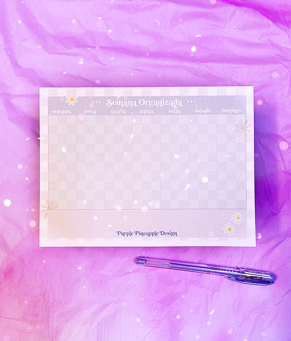 Planner Semanal 🌸 Pastel