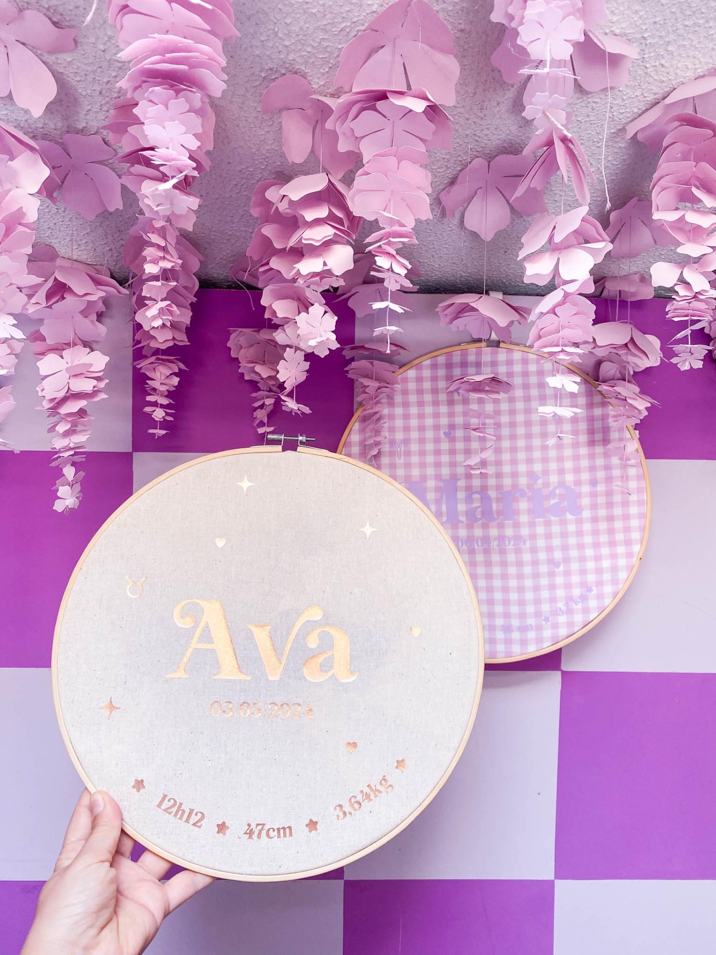 Dados bebé ★ Bastidor