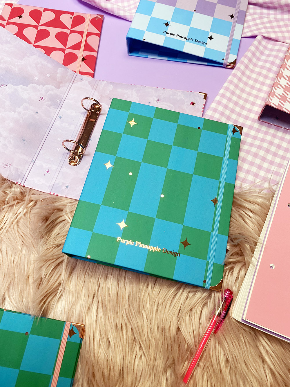 Dossier Xadrez Verde e Azul 💚🩵
