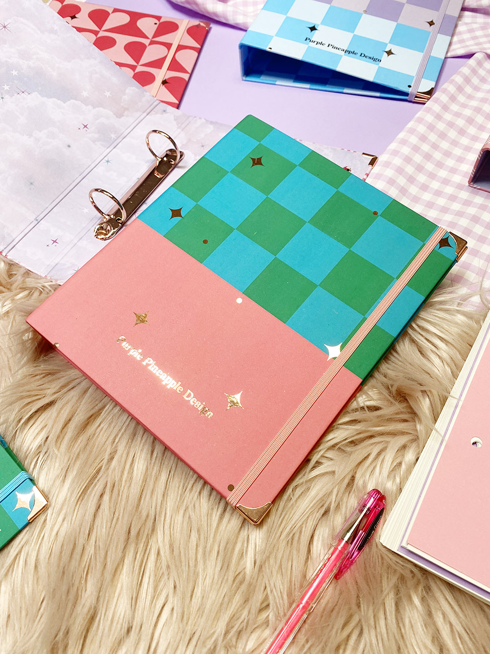 Dossier Xadrez Verde e Coral 🪸 💚