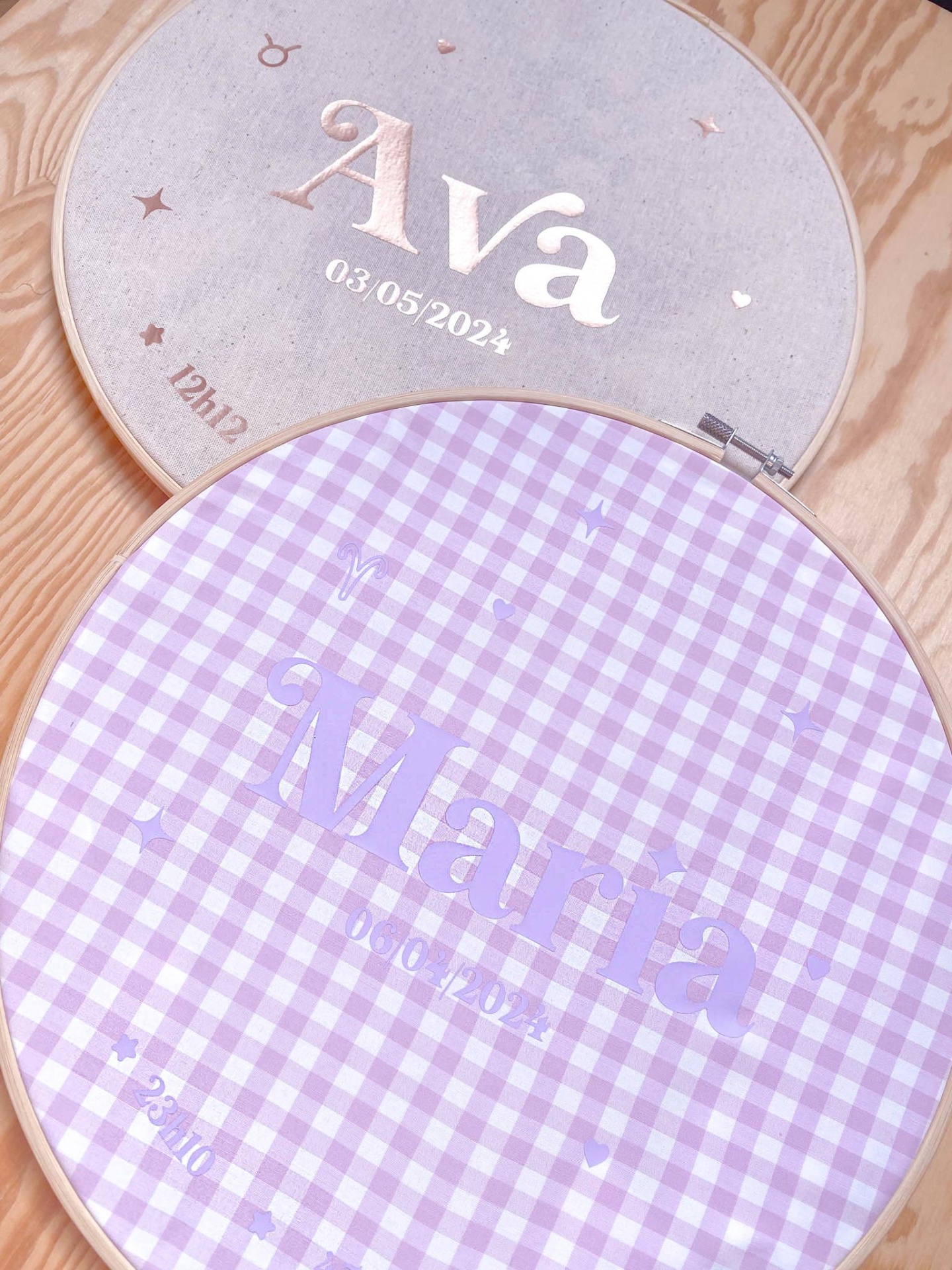 Dados bebé ★ Bastidor