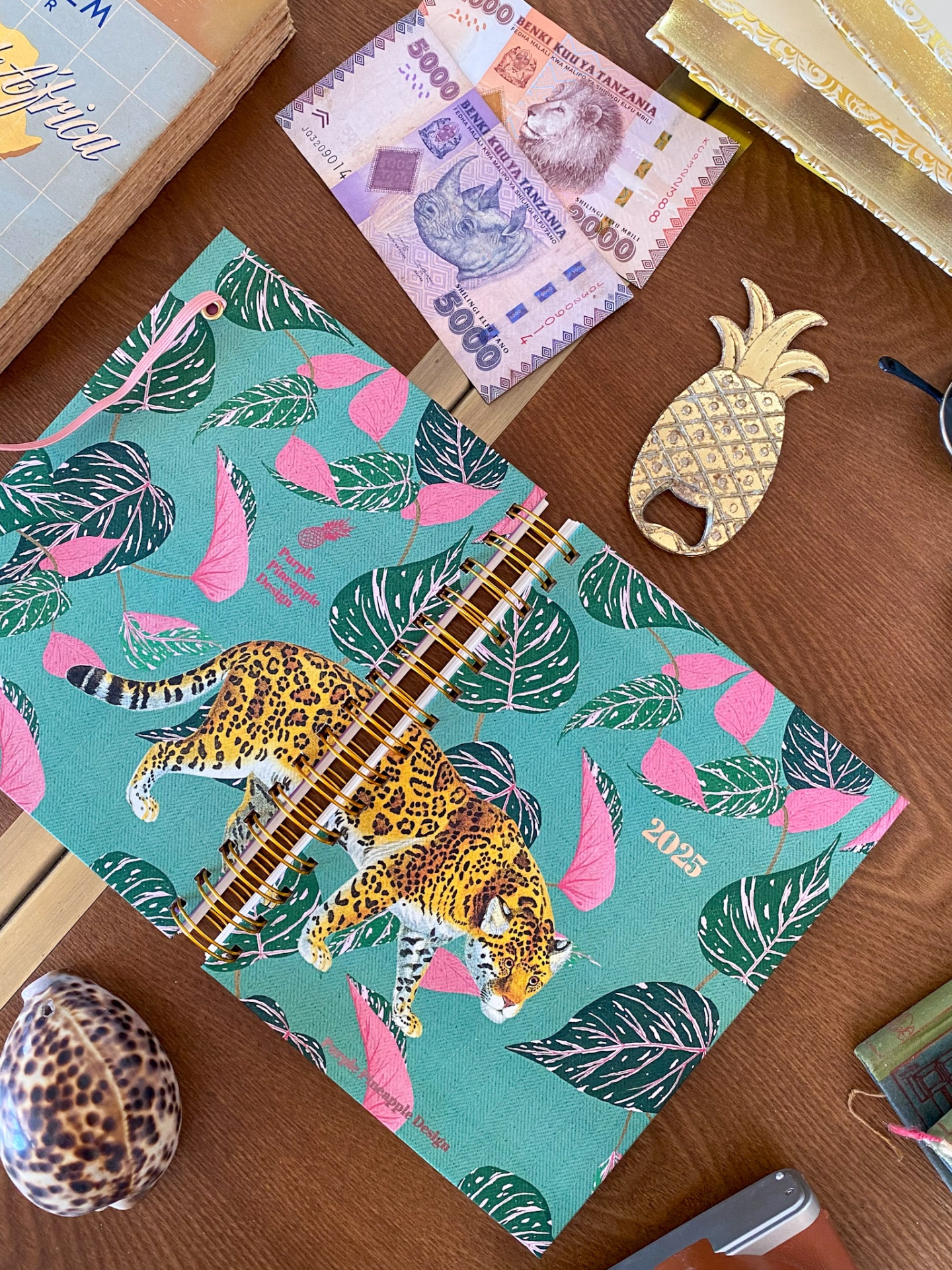 Agenda Diária 2026 ✨ Panthera Pardus 🐆 🌿 A4 e A5