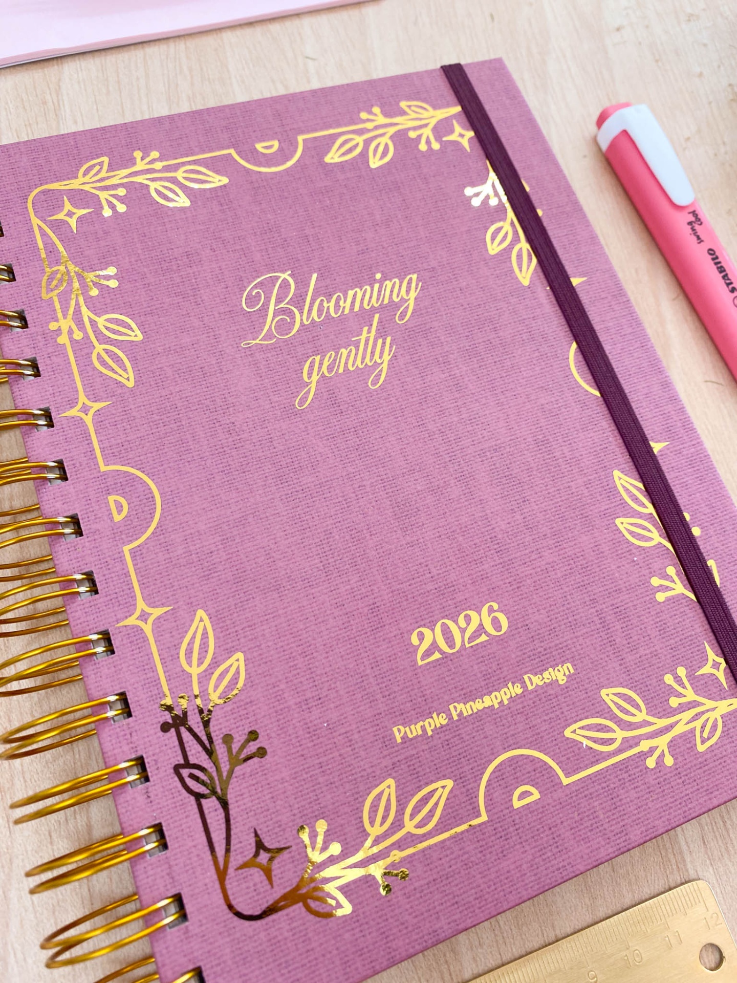 Agenda Semanal 2026 🌸 Blooming