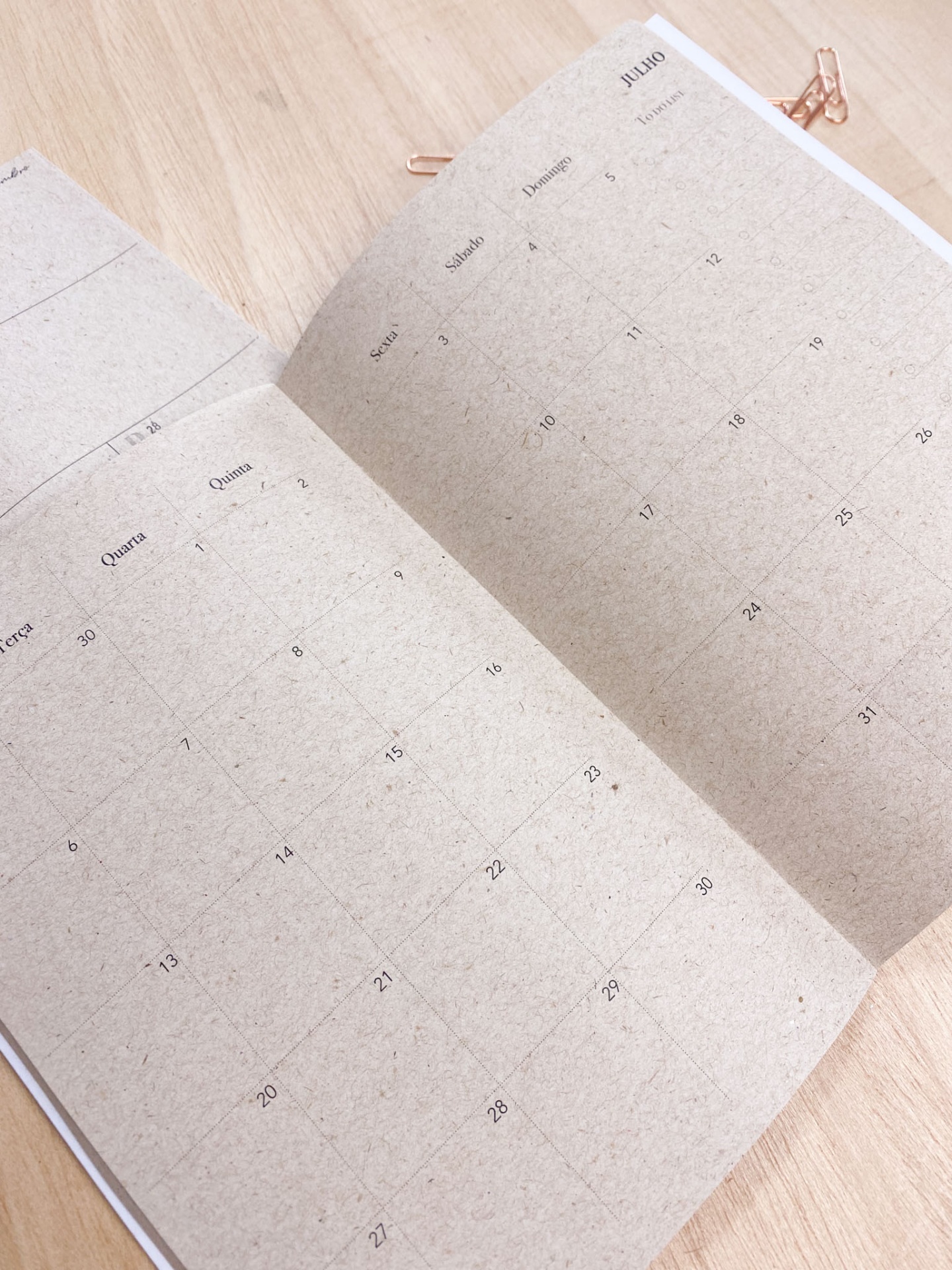 Agenda Mensal 2026 🍂 My Favorite Season