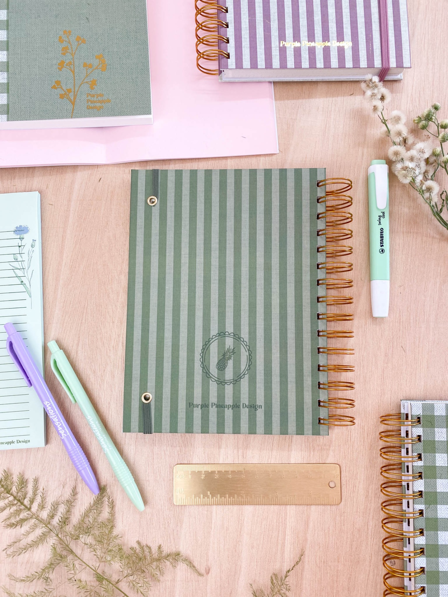 Agenda Semanal 2026 💚 Riscas verde