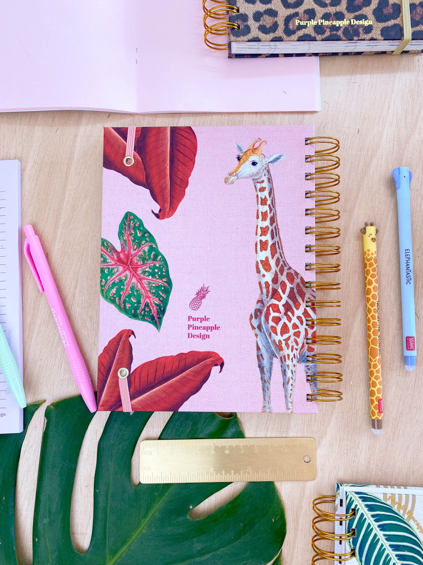 Agenda Semanal 2026 🩷 Girafa 🦒