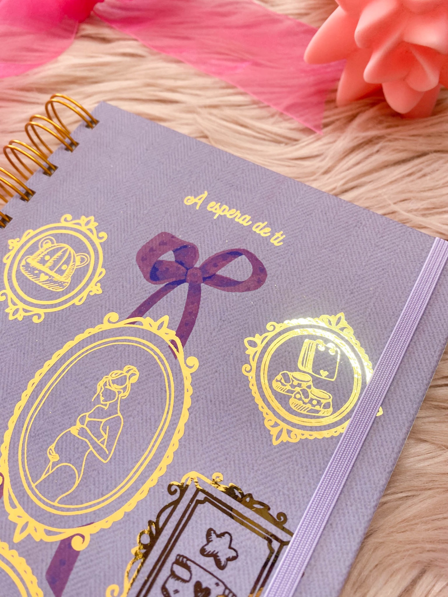 À espera de ti 💜 Livro de gravidez