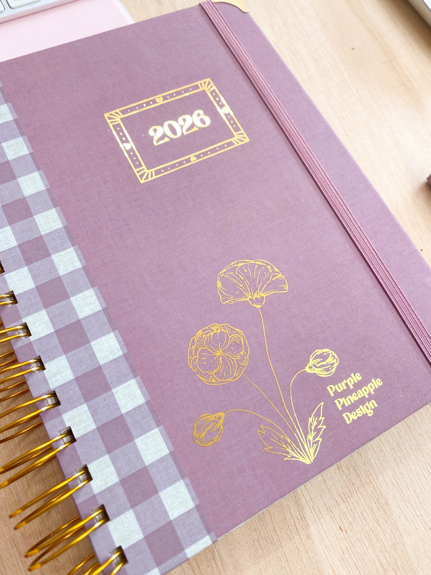 Agenda Semanal A6 2026 💜 Vichy Malva