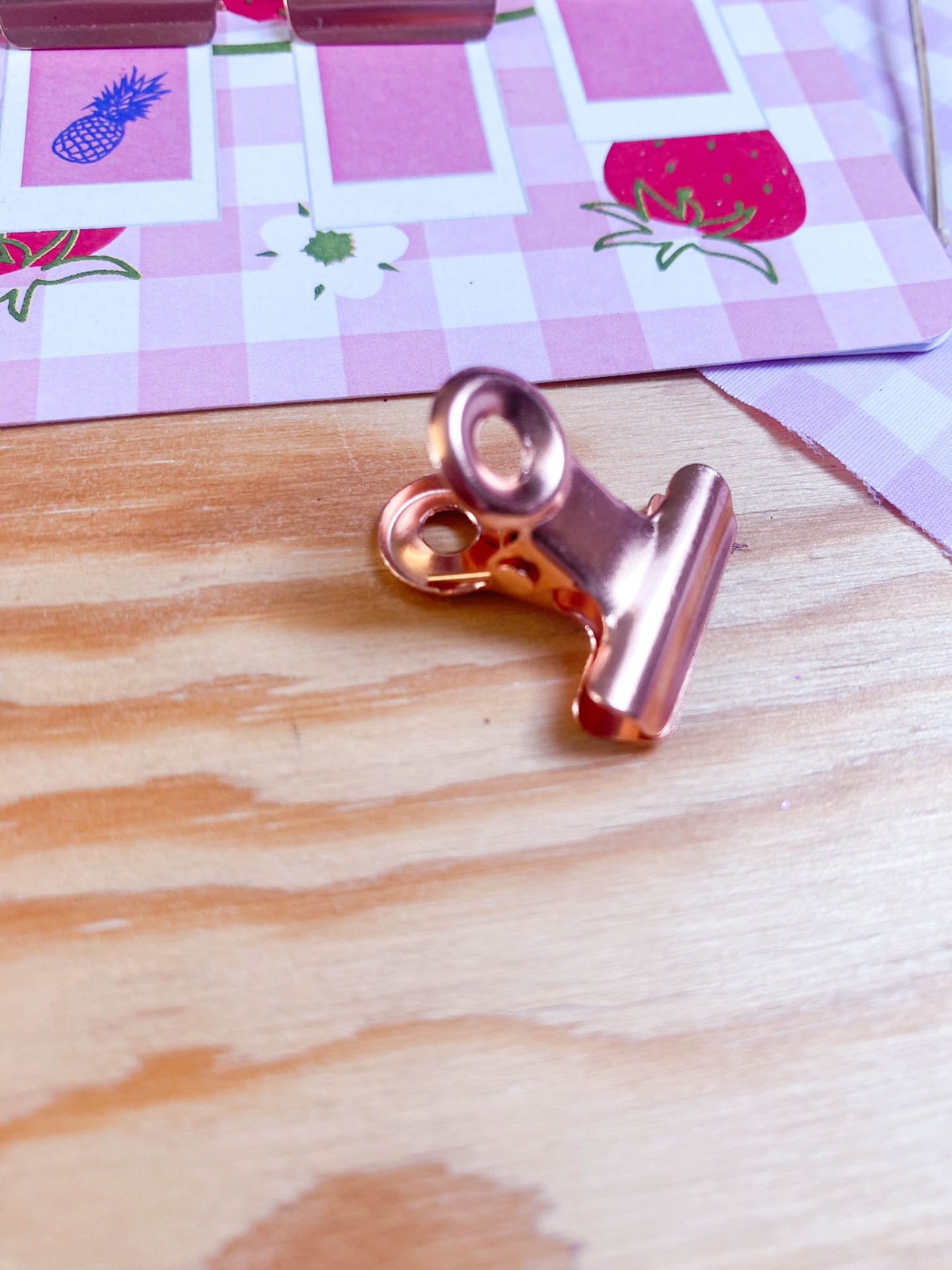 5 mini molas rose gold