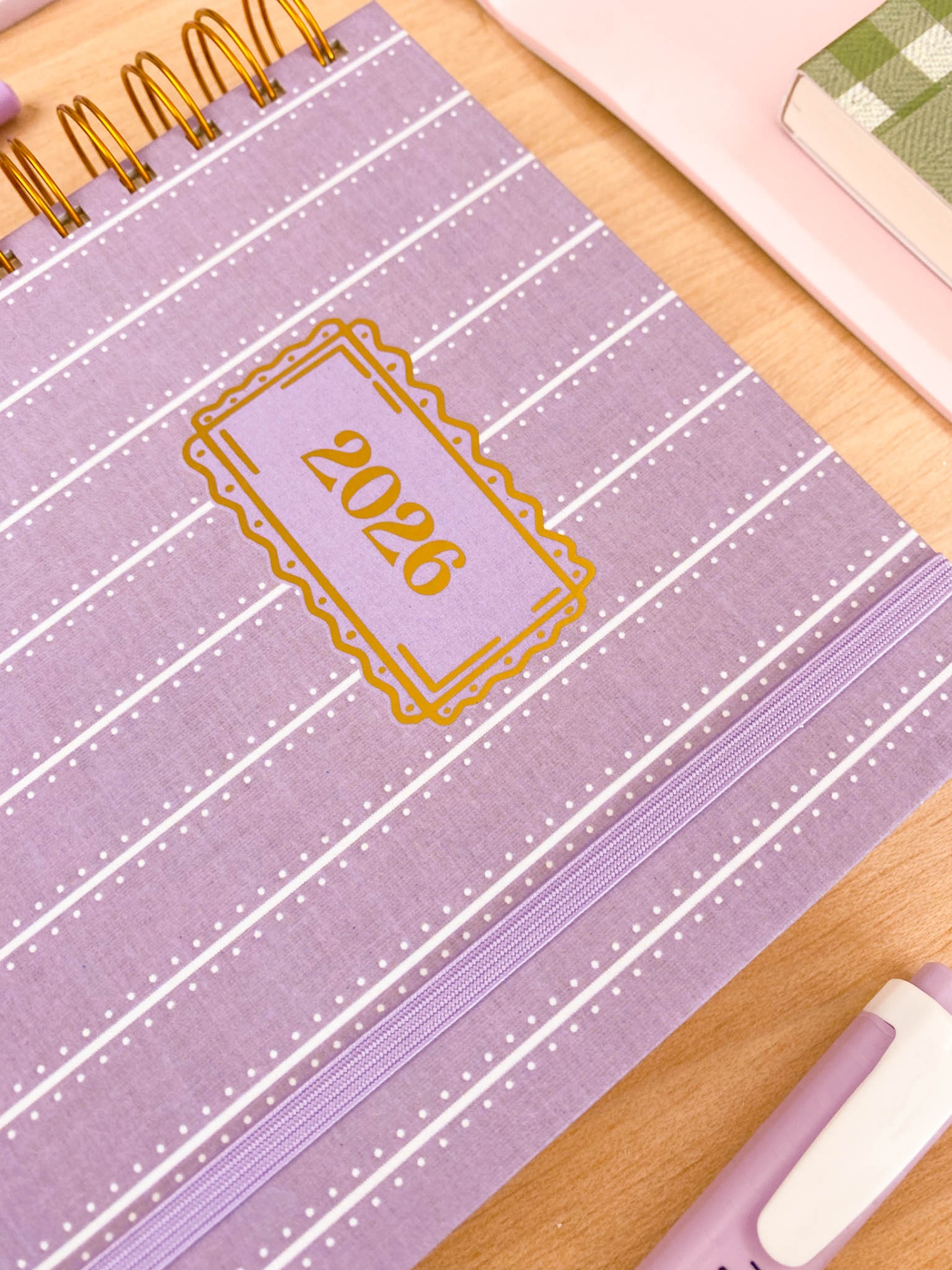 Agenda Semanal 2026 💜 Riscas Lilás 💜