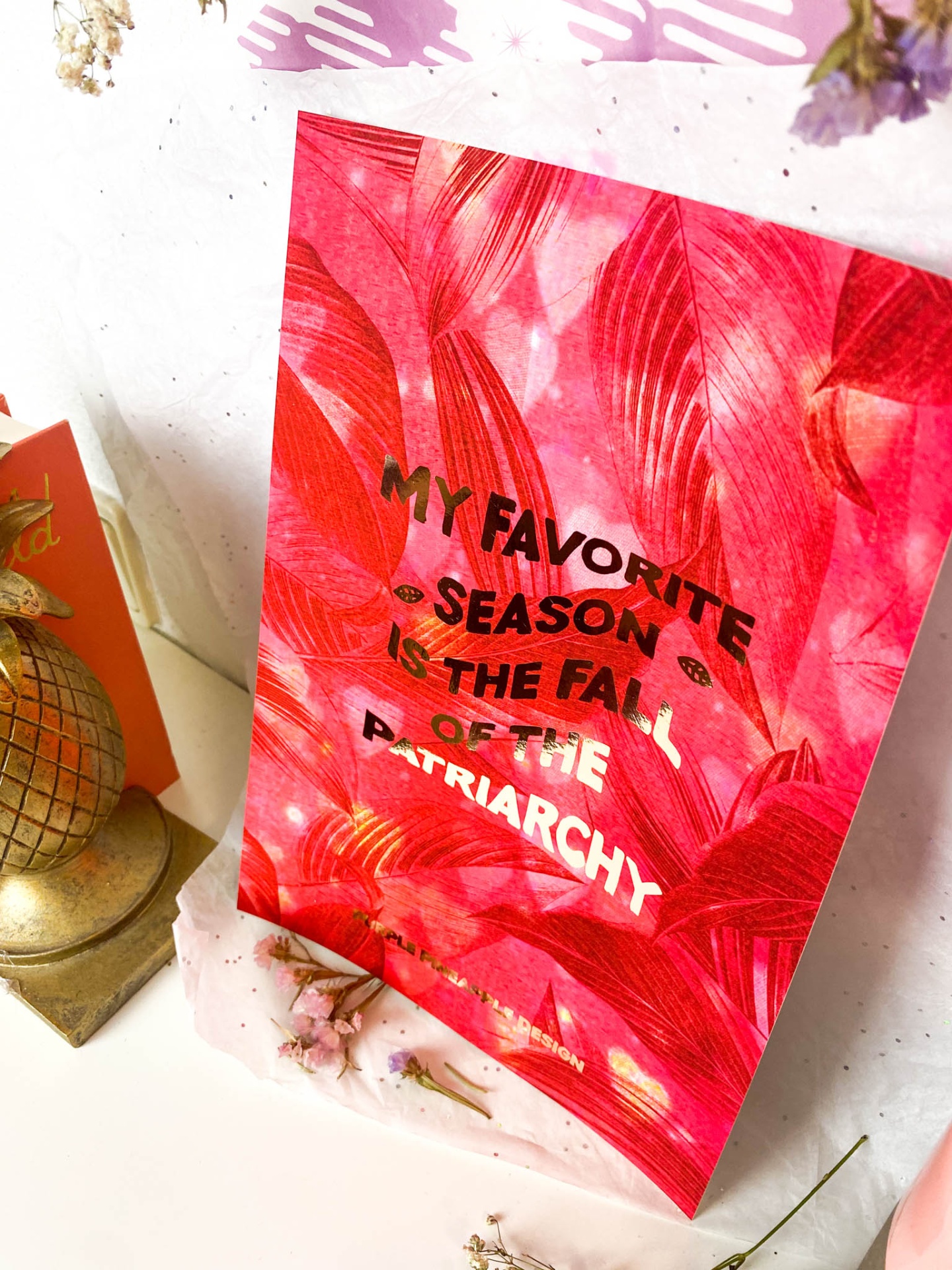 My Favorite Season is the Fall of the Patriarchy 🌈✨