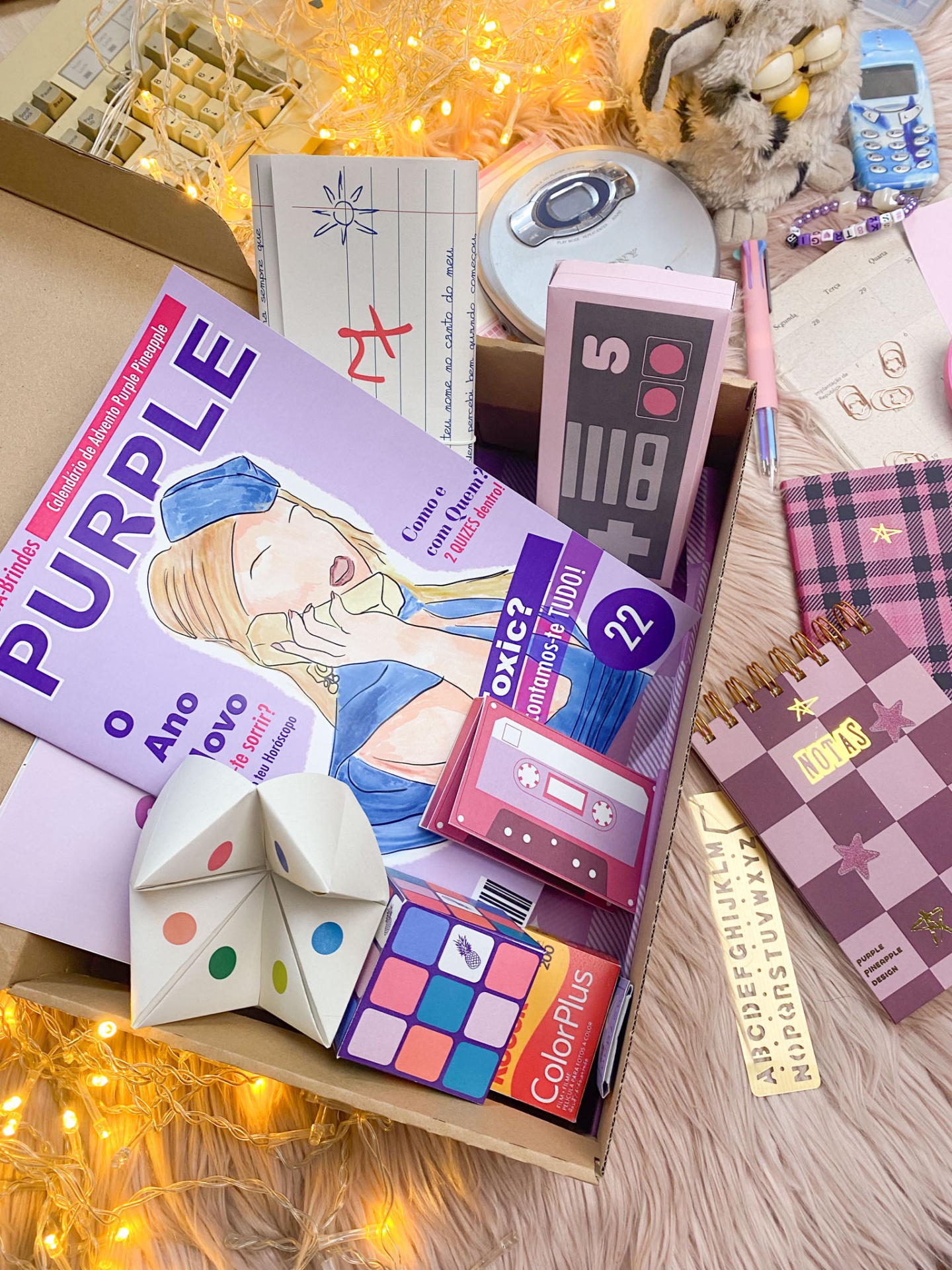 🎀 Calendário de Advento 2025 — Edição Y2K Memories