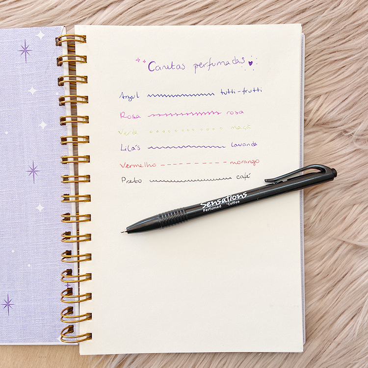 Canetas de Cheiro 🌸 Sensations