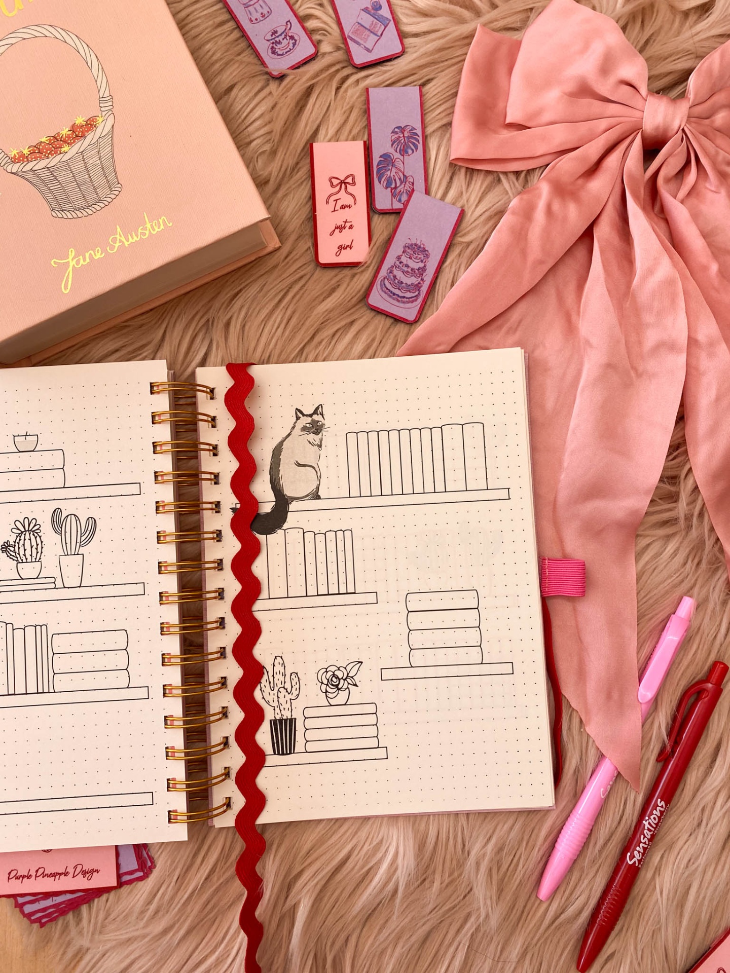 Planner Literário 🎀 If I was a Girl in a Book