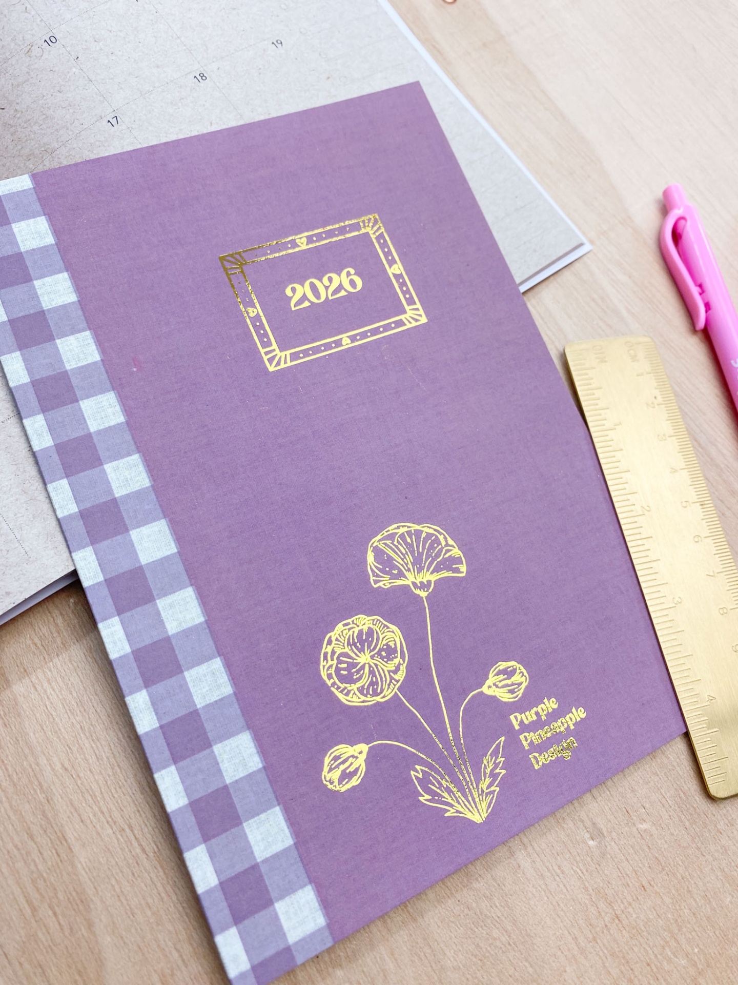 Agenda Mensal 2026 💜 Vichy Malva