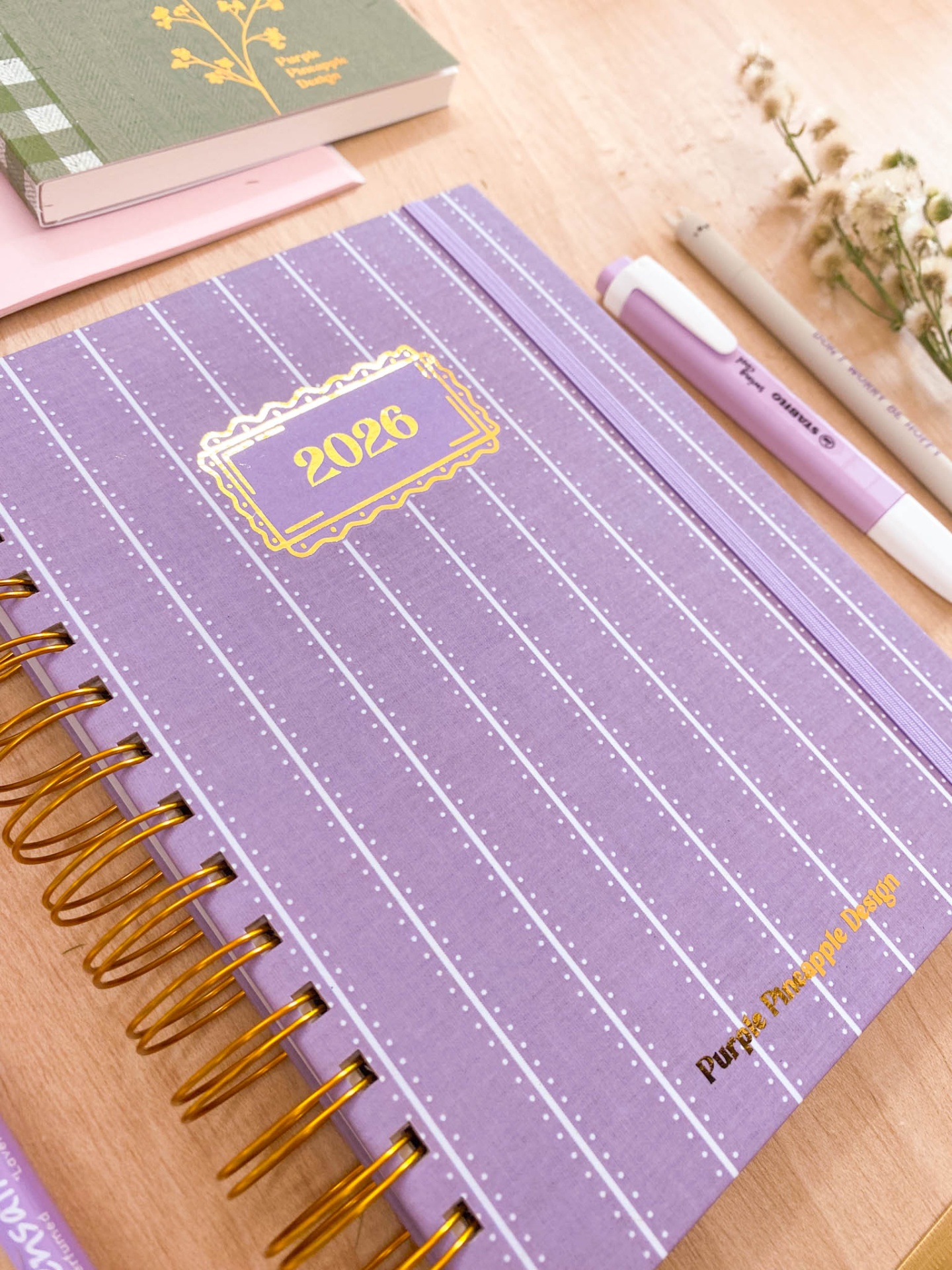 Agenda Semanal 2026 💜 Riscas Lilás 💜