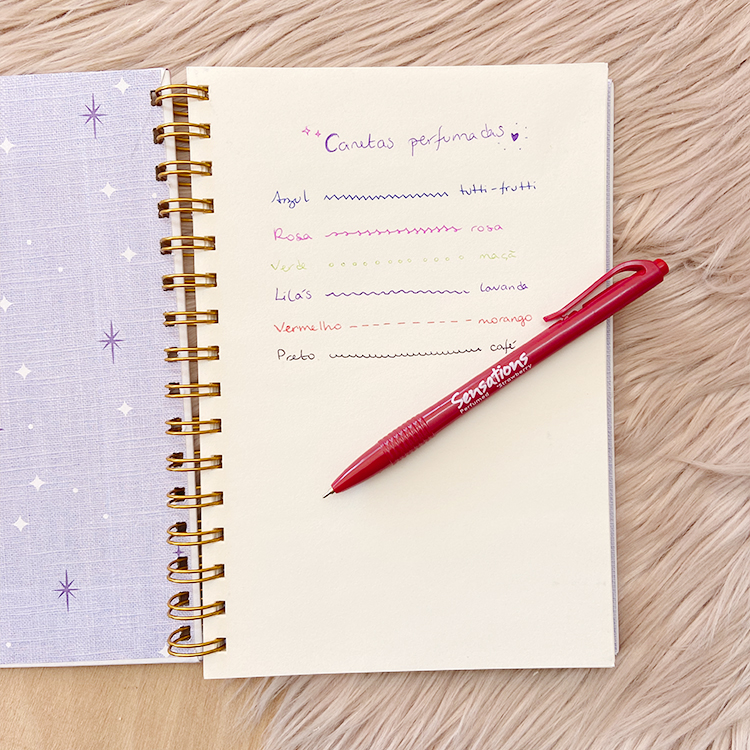 Canetas de Cheiro 🌸 Sensations