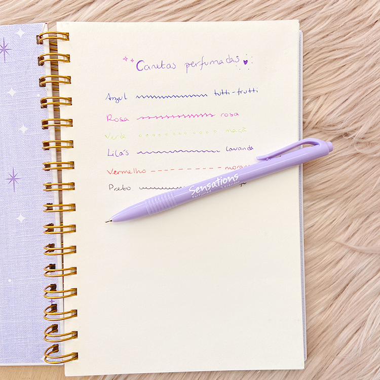Canetas de Cheiro 🌸 Sensations