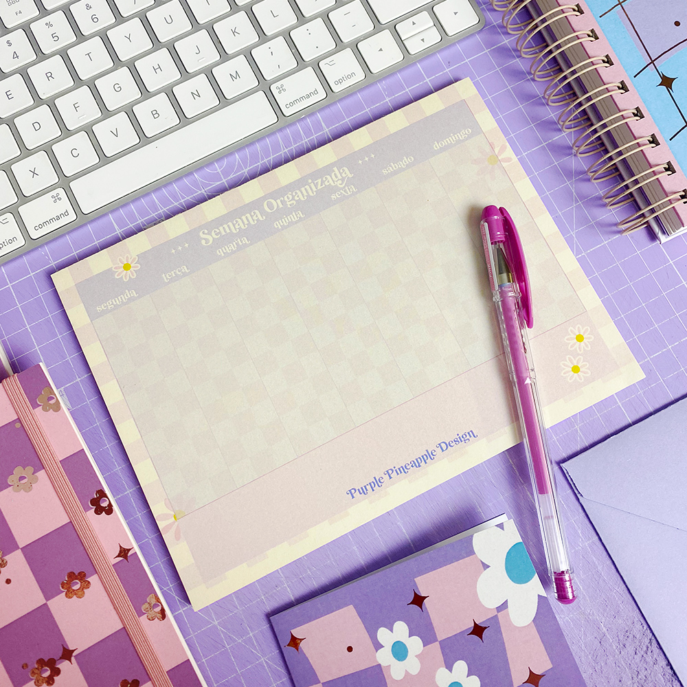 Planner Semanal 🌸 Pastel