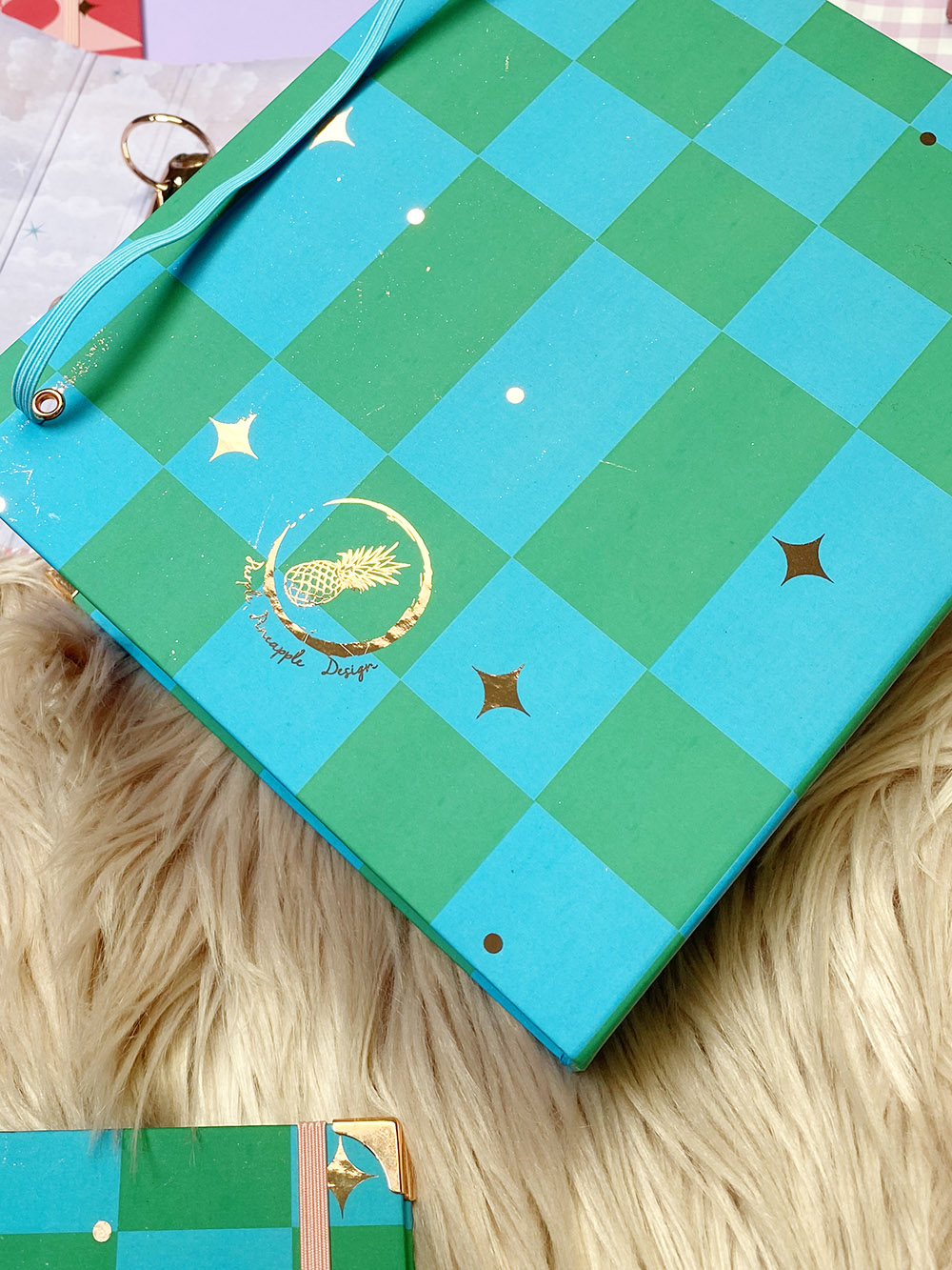 Dossier Xadrez Verde e Azul 💚🩵