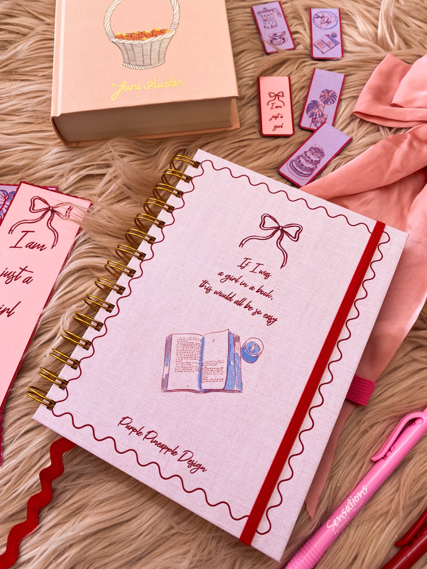 Planner Literário 🎀 If I was a Girl in a Book
