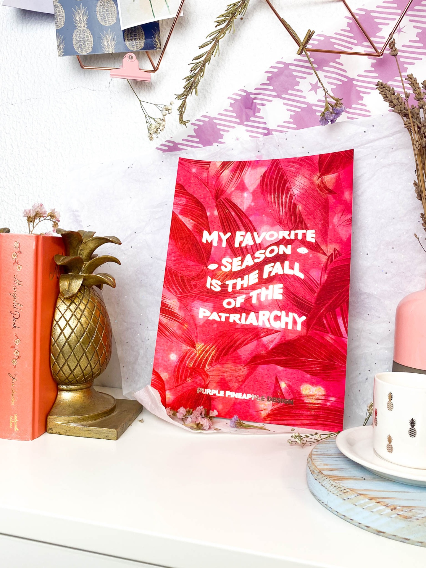 My Favorite Season is the Fall of the Patriarchy 🌈✨