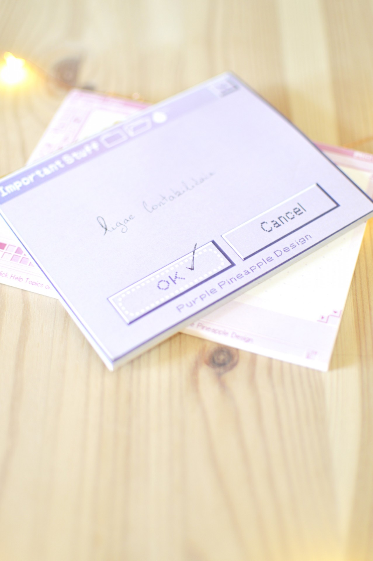 Important Stuff - Notepads