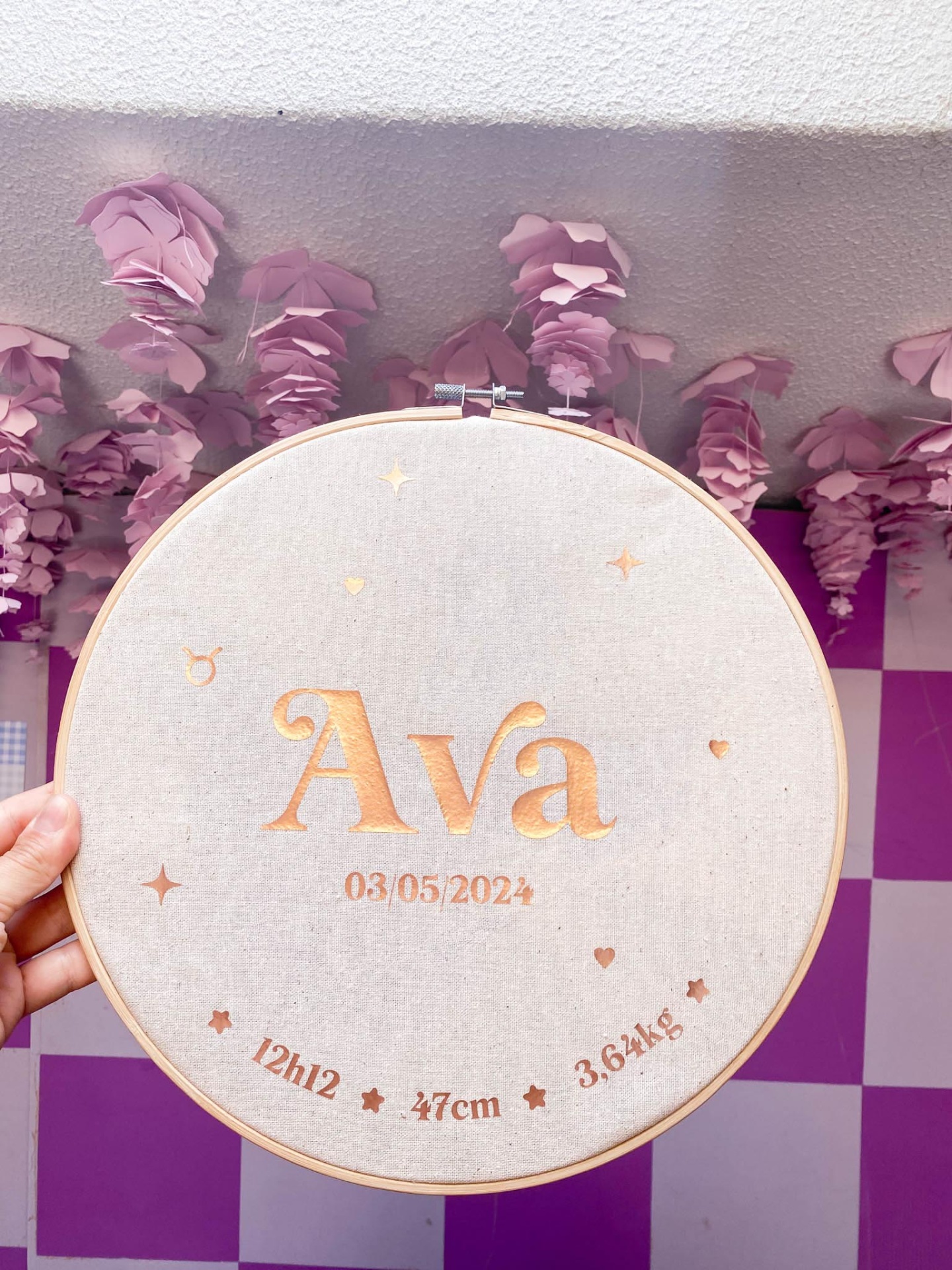 Dados bebé ★ Bastidor